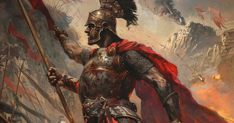 Hannibal Barca at the Battle of Cannae