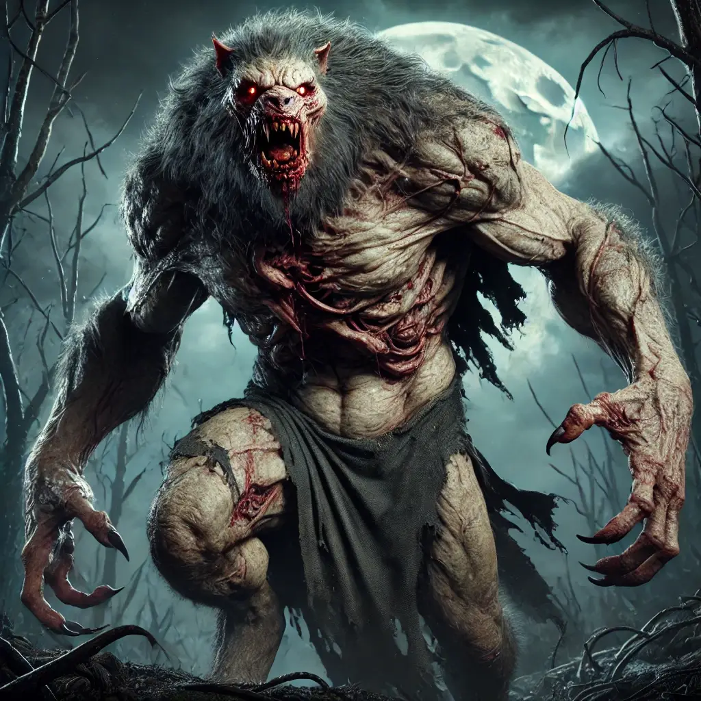 The Vrykolaka is a reanimated warewolf corpse in greek mythology and folklore.