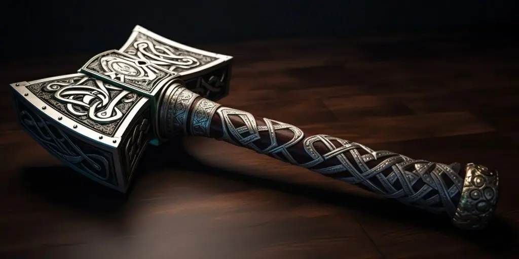 Thor's Hammer - Mjölnir. One of the most porpular Viking Symbol