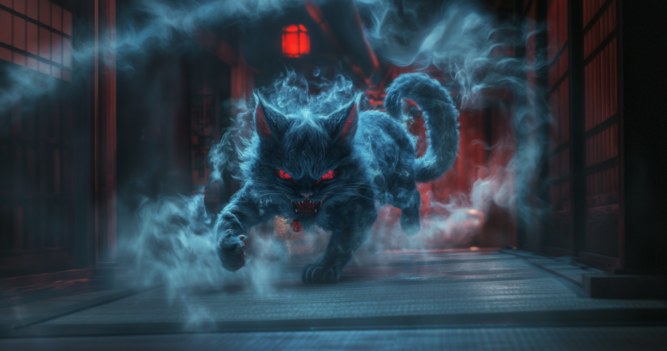 The Nekomata || Two tailed shapeshifting yokai from japanese mythology