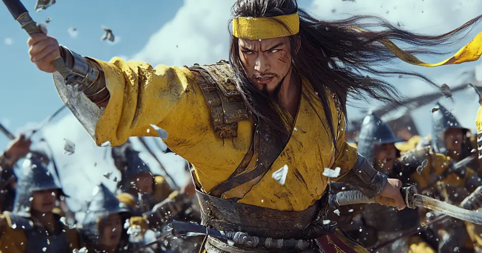 Soldiers in The Yellow Turban Rebellion against the Han dynasty.