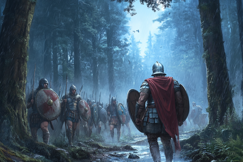 Teutoburg Forest ||Arminius betrayal of the romans. 